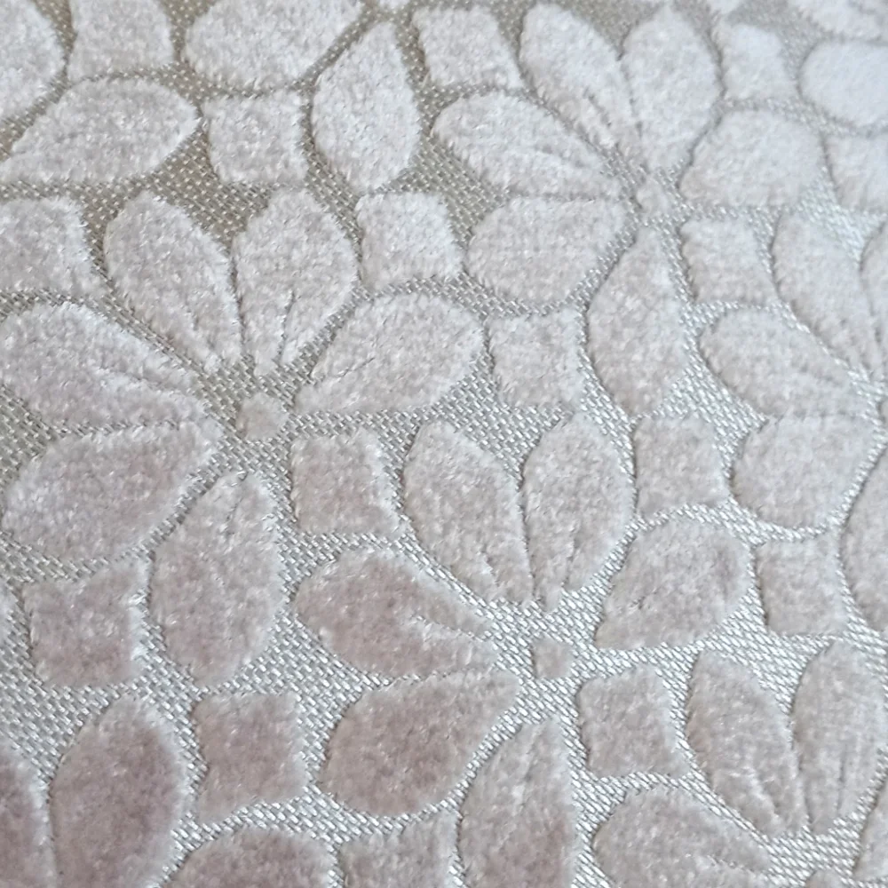 Sag Harbor Decorative Elegant Floral Velvet Genuine Duck Feather Pillow 14